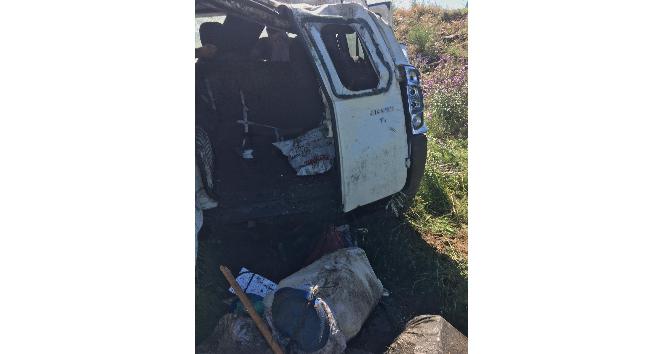 Pasinler'de trafik kazası: 2 yaralı